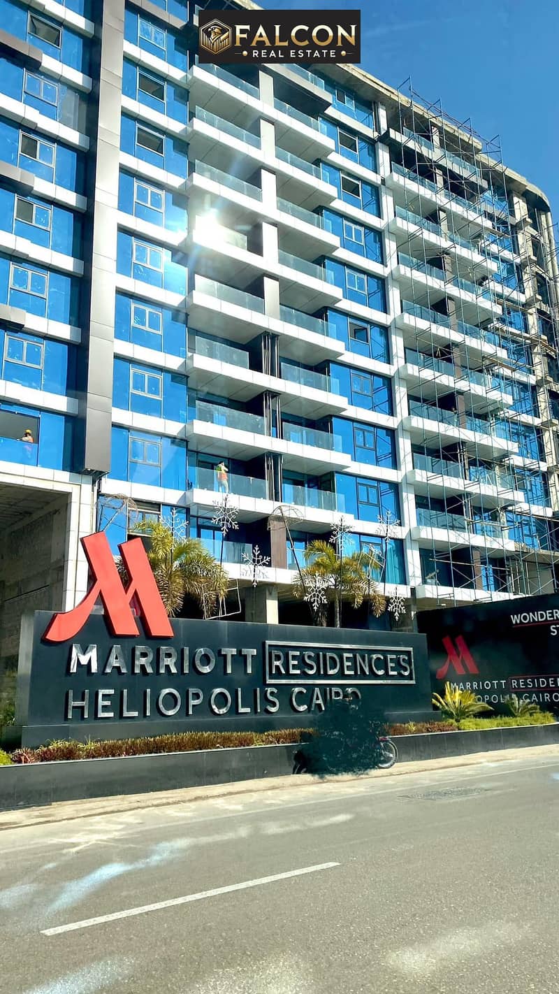 Ultra modern finished apartment for sale in Marriott Residence Heliopolis New Cairo next to City Centre Almaza. - Ansicht 3