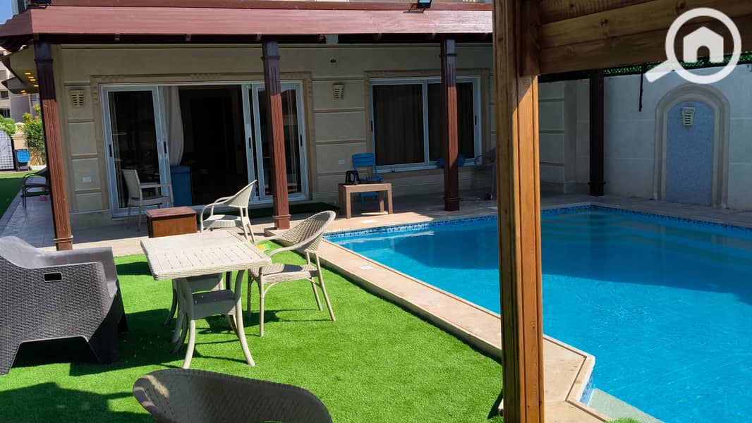 Duplex villa for rent with a private pool in Ramses Village K45, North Coast - Bild 5