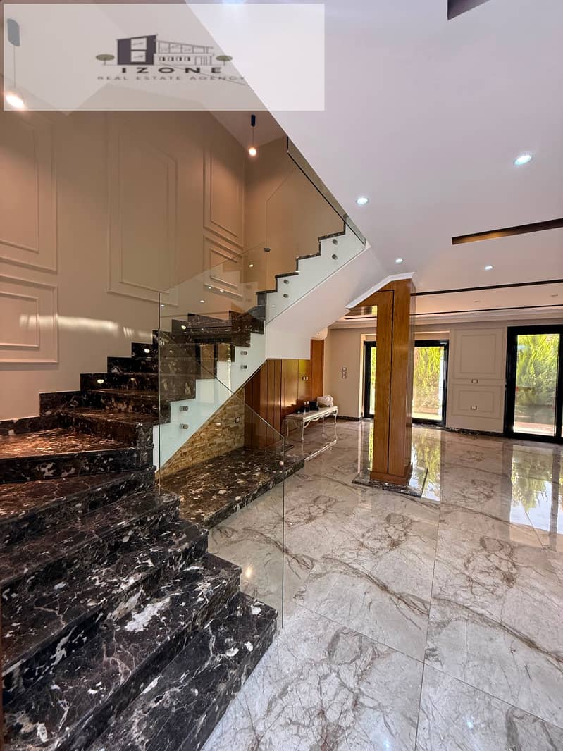 Middle Townhouse for Rent – Sodic Villette New Cairo – 260sqm – Ultra Super Lux – Kitchen, Appliances & ACs – 4 Bedrooms – 4 Bathrooms – pohled 3