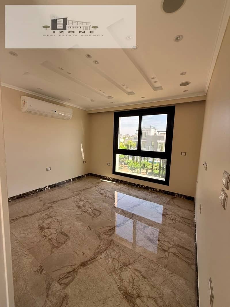 Middle Townhouse for Rent – Sodic Villette New Cairo – 260sqm – Ultra Super Lux – Kitchen, Appliances & ACs – 4 Bedrooms – 4 Bathrooms – pohled 6