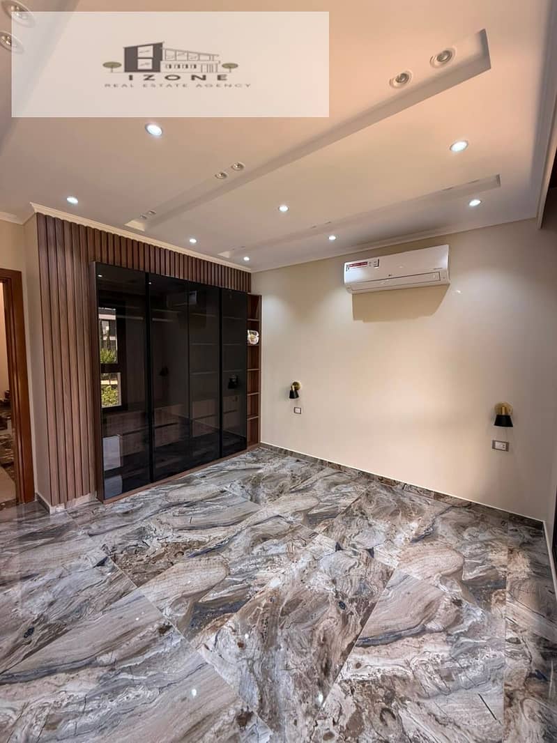 Middle Townhouse for Rent – Sodic Villette New Cairo – 260sqm – Ultra Super Lux – Kitchen, Appliances & ACs – 4 Bedrooms – 4 Bathrooms – další
