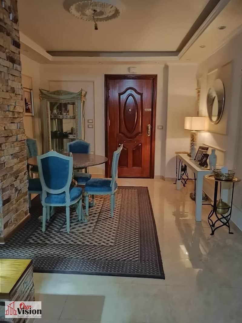 Apartment for sale in Al-Mustathmir Al-Saghir, second floor, 120 m, elevator - natural gas, two rooms, bathroom, asking 3.6M - Mehr