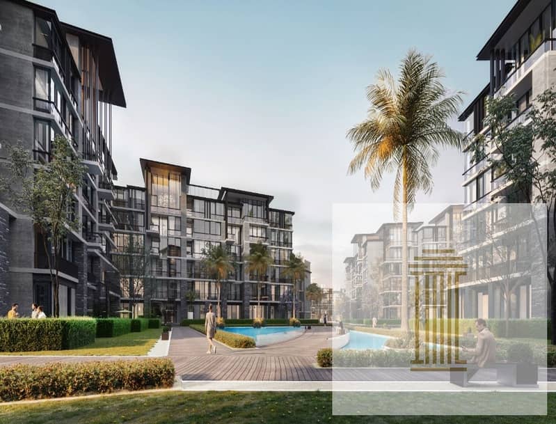 Receive your unit immediately in the heart of New Cairo's Fifth Settlement on Mohamed Naguib Axis with a 10% down payment and installments over 7 year - Widok 2