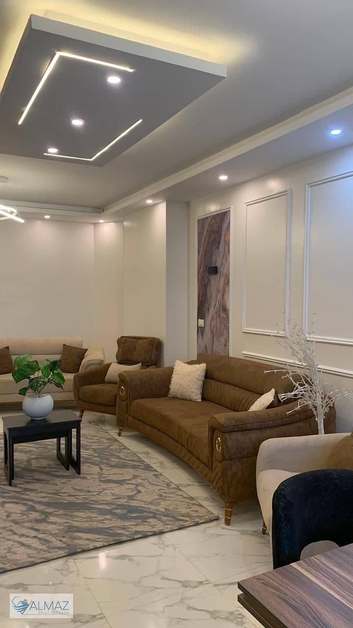 Furnished apartment for rent in Andalus 2, Fifth Settlement, 180 sq m, directly on South 90th Street – další