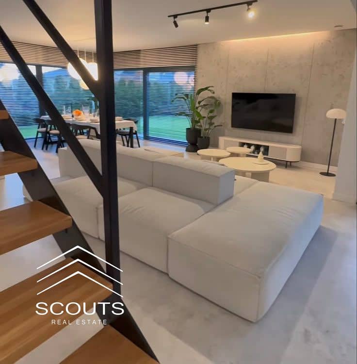 Take immediate possession and invest in a first-row villa on the lagoon panoramic sea view Fully finished prime location in El Alamein near marina – pohled 4