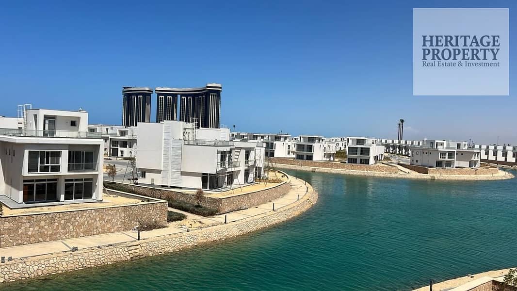 For Sale Resale Standalone Villa in Mazarine Island New Alamein City - Widok 3