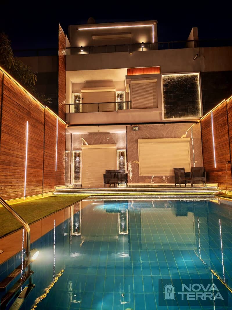 Town villa for sale in Zayed Dunes Ultra Super Lux compound – pohled 2