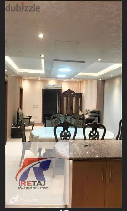 Fully Furnished Apartment for Rent in Yasmeen 1 – First Settlement | 120 SQM | Private Entrance & Private Garden - Widok 3