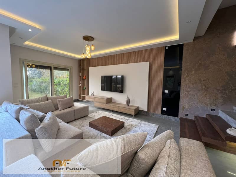 Fully Furnished Townhouse for Rent with Private Pool in Palm Hills Golf Extension - Widok 3
