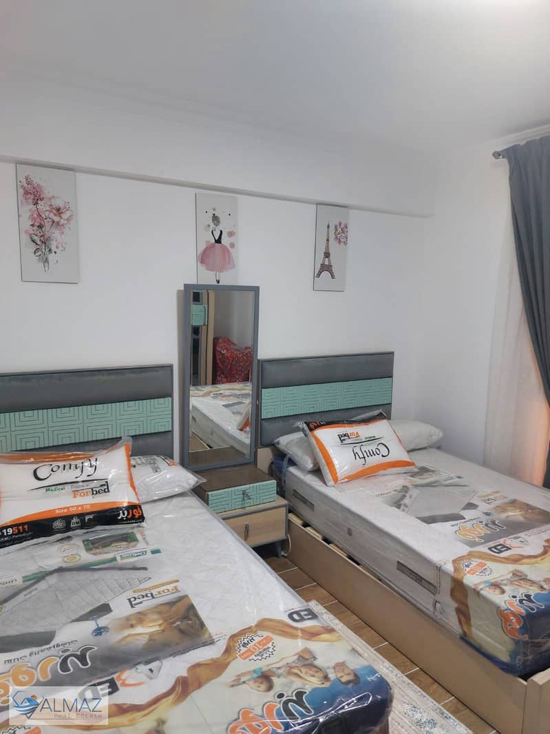 Furnished 140 sqm apartment for rent in Jannah Compound, Fifth Settlement, near South 90th Street. – pohled 6