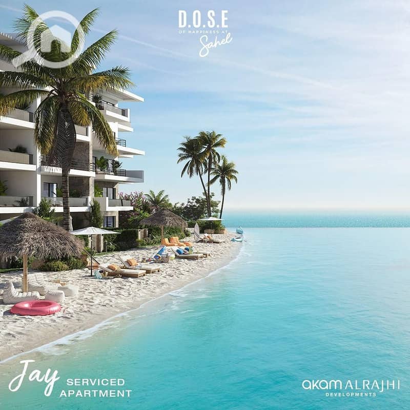 **D. O. S. E North Coast – Season 2026 Launch** **Jay Serviced Apartment** **1 Bedroom** Fully Finished + Air Conditioning KM 174 – - Widok 2
