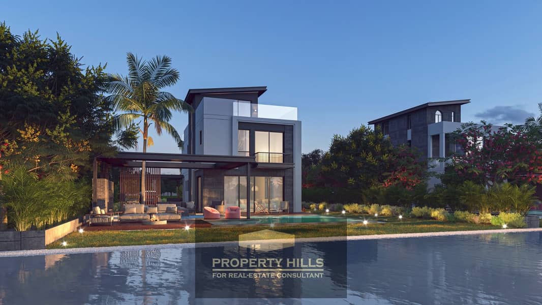 Independent villa with a private swimming pool in Sheikh Zayed on the Dahshur Link in IRA - Mehr