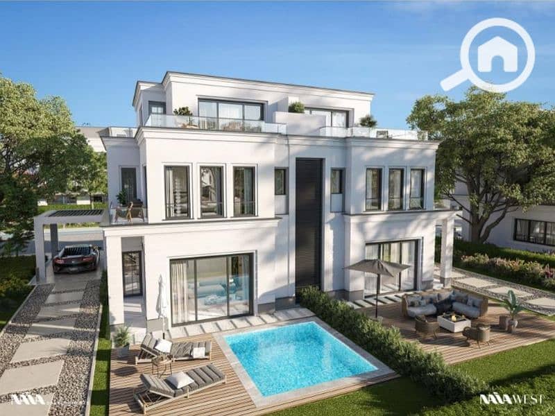 Premuim Ready to Move Twin House Overlooking the Landscape for Sale with Installments, Next to Sodic - Ansicht 6
