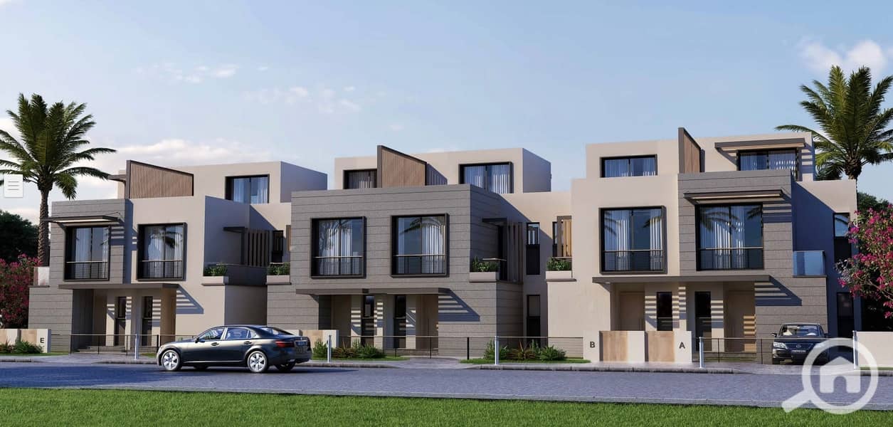 Twin house villa for sale in Garden Lakes Hyde Park Compound, 6th of October - Widok 5