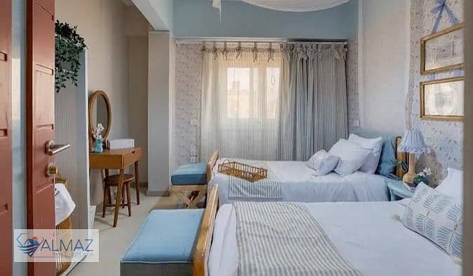 A distinctive furnished 160 sqm apartment for rent in Al Banafseg 12 Villas, First Settlement, near Rehab City and Waterway Mall. - Więcej