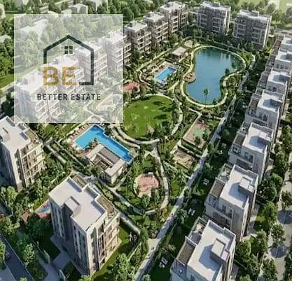 Semi-finished apartment for sale in installments in Park Site Compound - New Administrative Capital - Vista 2