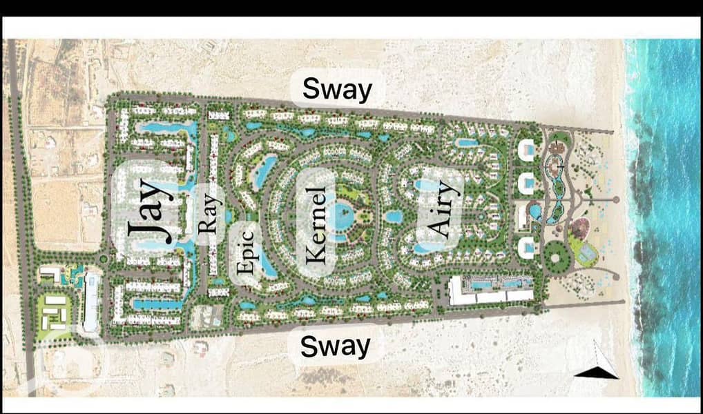 **D. O. S. E North Coast – Town House** **Town House** **3 Bedrooms** Fully Finished + Air Conditioning KM 174 – North Coast Dire - Widok 4