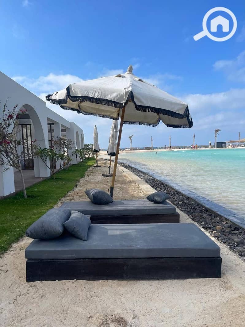 prime view chalet fully finished for sale in hacienda waters ras el hekma north coast - Ansicht 3