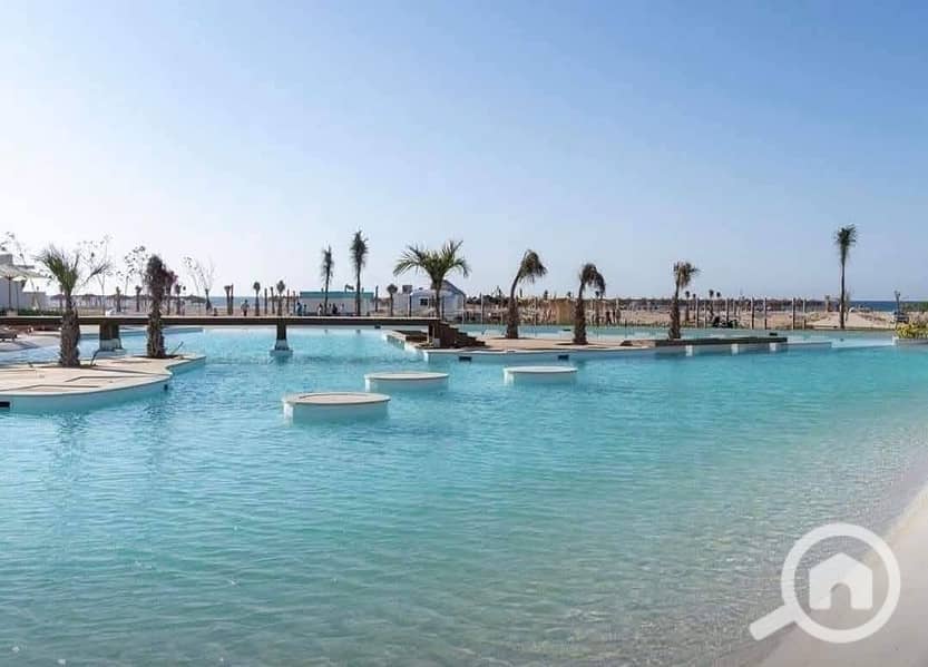 prime view chalet fully finished for sale in hacienda waters ras el hekma north coast - Ansicht 6