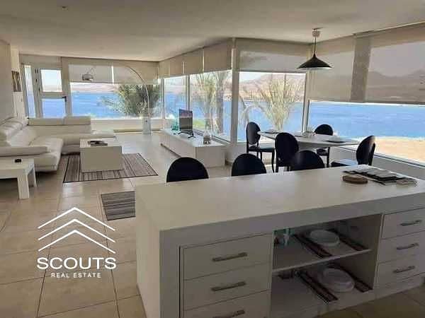 Fully finished chalet with immediate occupancy and a full sea view ready for viewing in La Vista 6 Ain Sokhna next to Porto and Telal - Widok 4