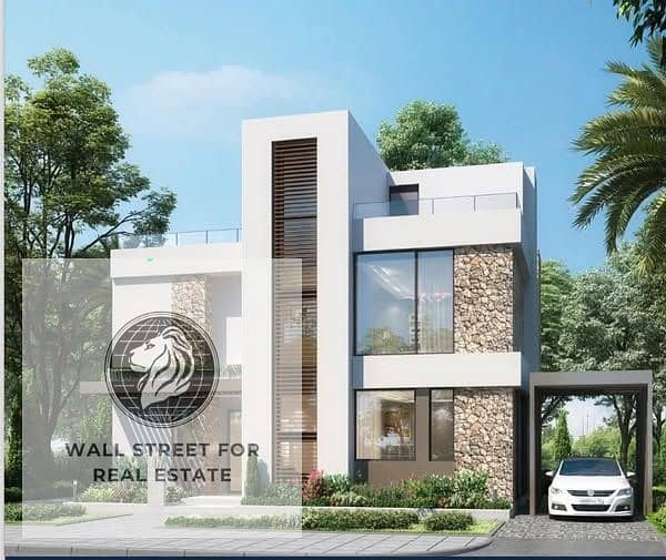 villa standalone type B for sale in Noor city old contract direct view on central park - Ansicht 2