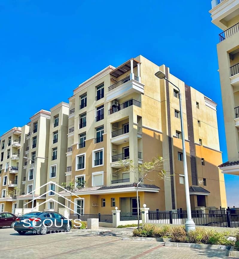 155m 3BR Apartment for Sale in Mostkbal city New Cairo. Best phase, open villa & landscape view, near services, best market price. - Изглед 3