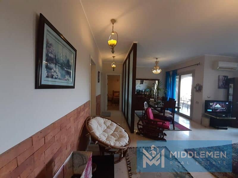 Apartment 150m Large terrace Ready to move Prime location Village Gate Compound New cairo - Fler