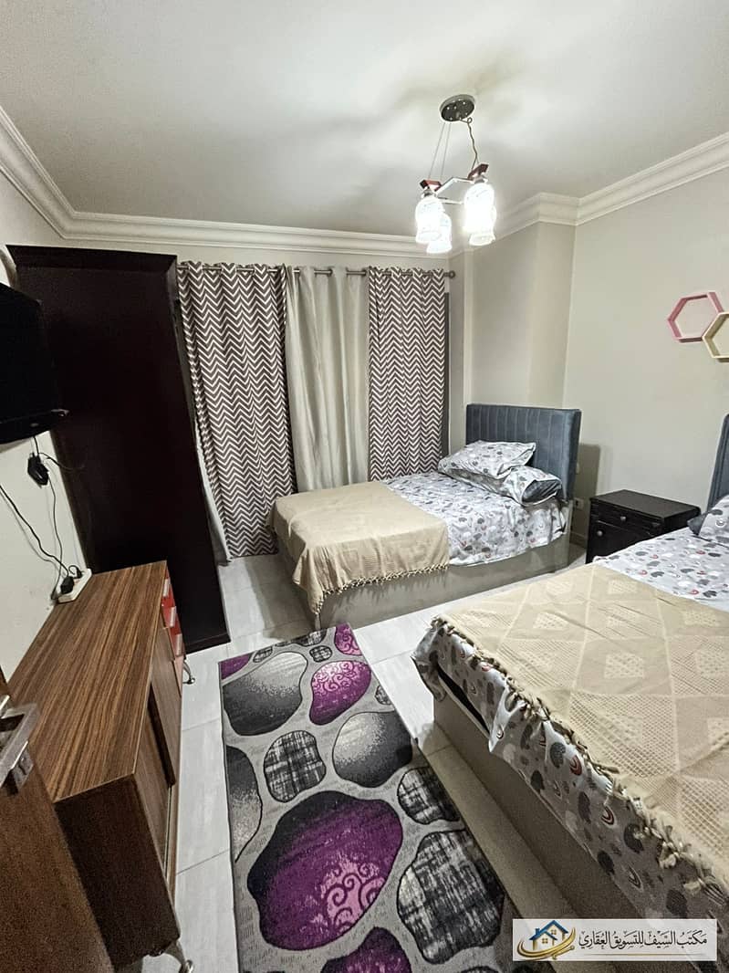 Fully Furnished Apartment for Rent – Ashgar Darna Compound | Zahraa El Maadi - Widok 3