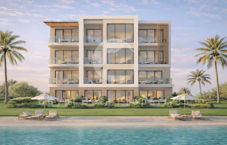 Chalet for Sale in Soma Bay | Fully Finished | Lagoon & Open Sea View | 5% Down Payment | Installments Over 8 Years - Widok 4