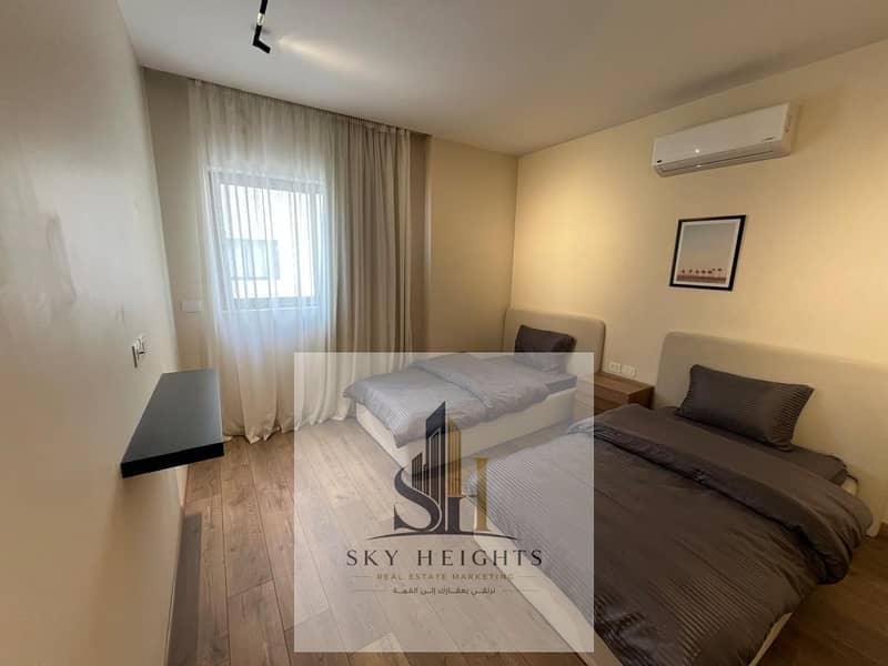 Fully furnished apartment for rent in Lake View Residence compound, ultra-super-lux finishing – pohled 4