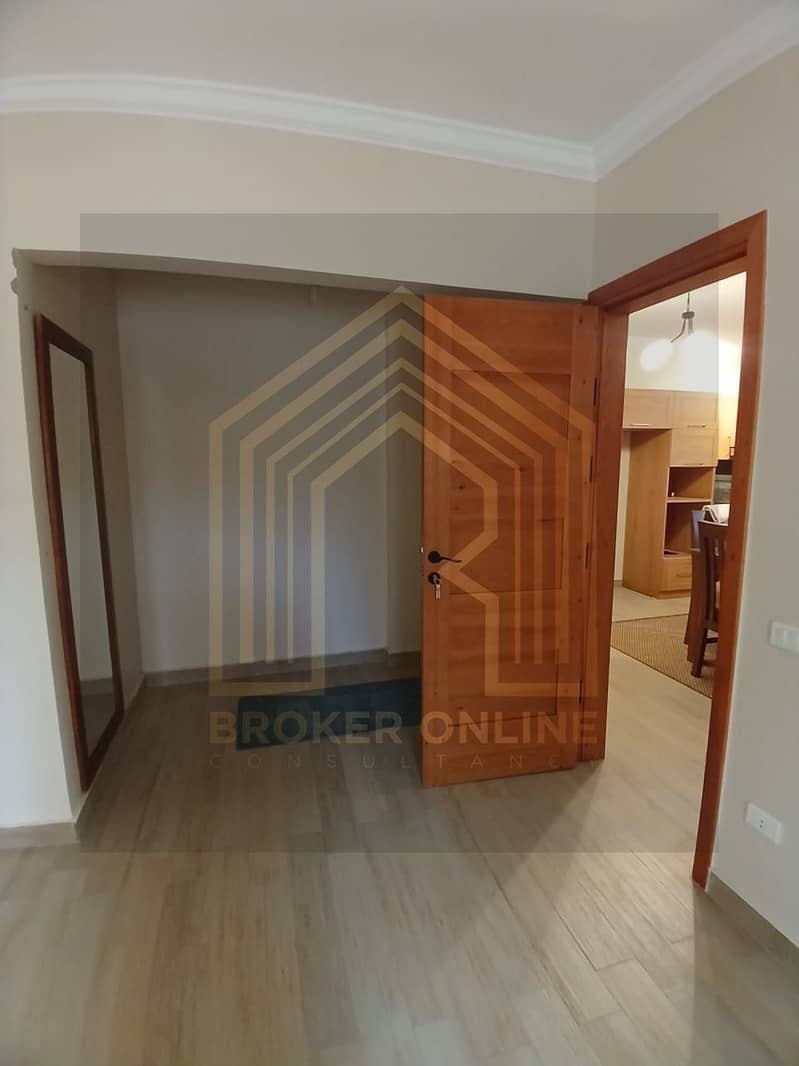 For rent, an apartment with a kitchen and air conditioning, ground floor with a garden in Hadayek October [Italian Quarter Compound] – pohled 5