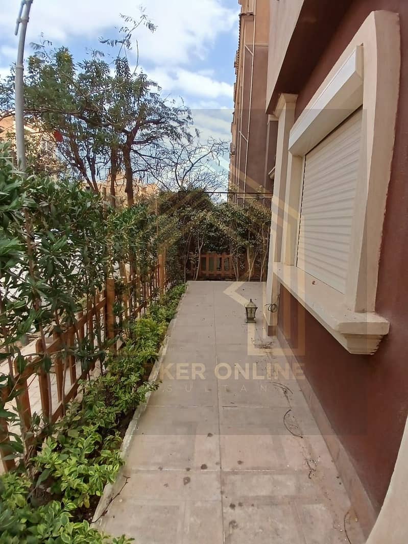 For rent, an apartment with a kitchen and air conditioning, ground floor with a garden in Hadayek October [Italian Quarter Compound] – pohled 6