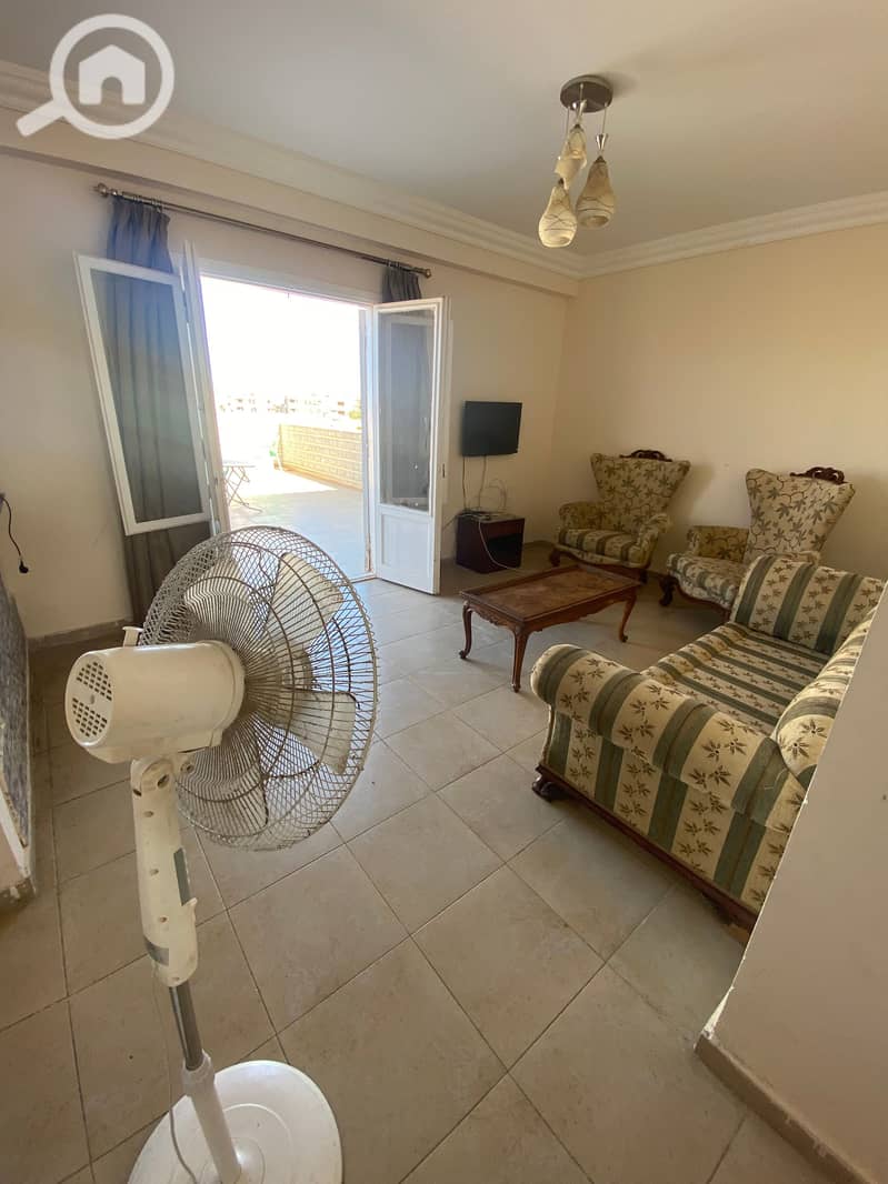 Two-bedroom chalet with air conditioning for rent in the North Coast, Al Lotus Village - Vista 5