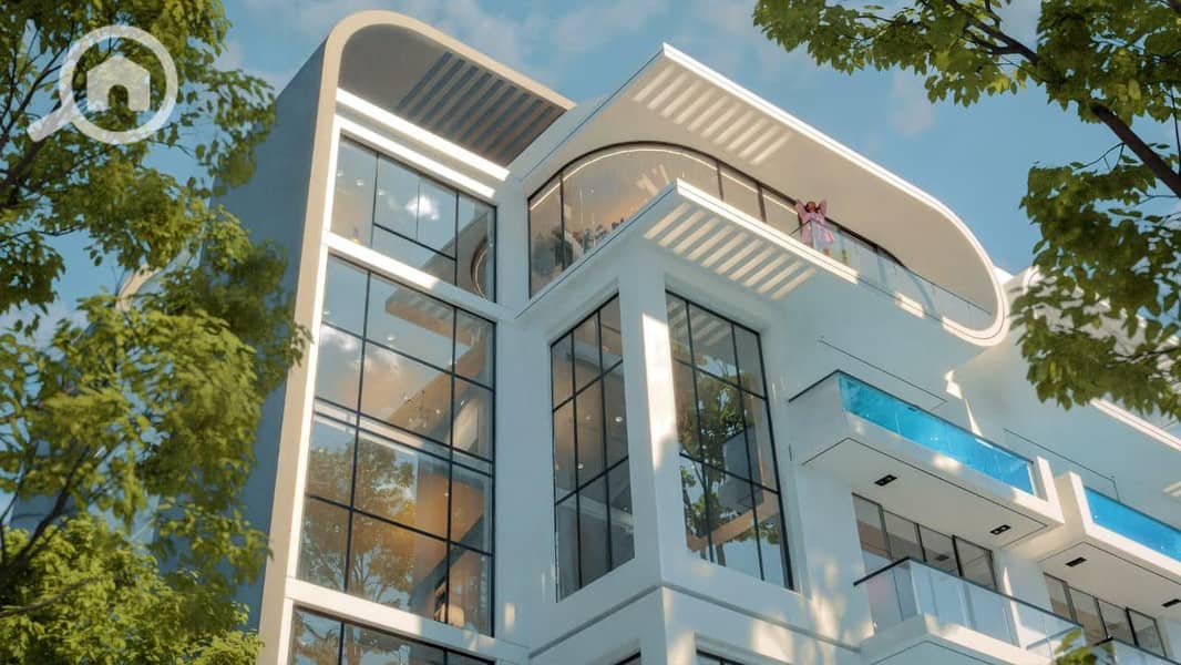 With a down payment of 310,000 and a monthly installment of 23,000, own a 3-room apartment with a view of lakes and landscaping in a luxury compound in the Administrative Capital directly on the central axis. - Ansicht 3