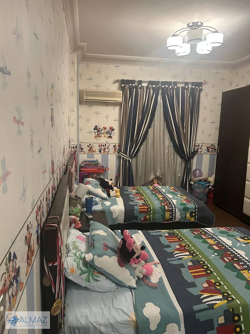 Furnished 205 sqm apartment for rent in Al Banafseg 7 Villas, First Settlement, near Waterway and Sadat Axis. - Widok 4