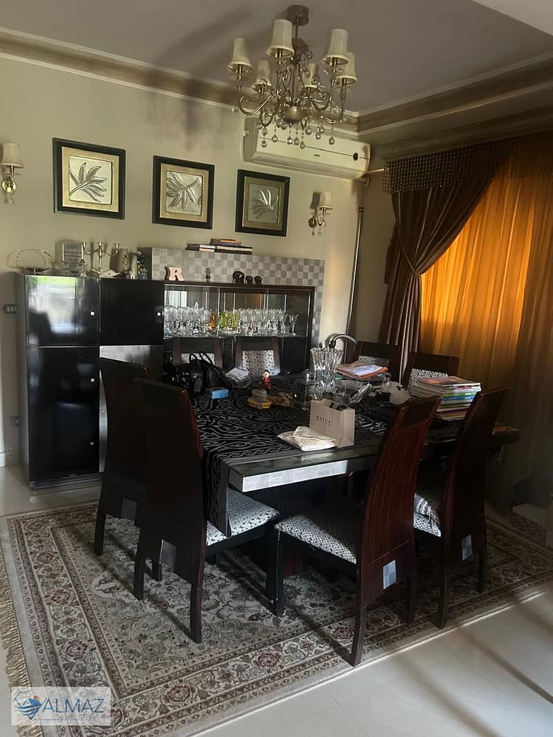 Furnished 205 sqm apartment for rent in Al Banafseg 7 Villas, First Settlement, near Waterway and Sadat Axis. - Widok 6