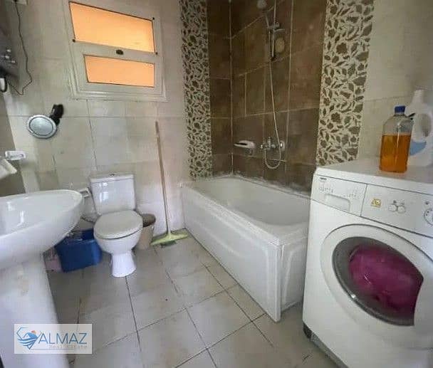 Furnished 130 sq m fully air-conditioned apartment for rent in Dar Misr Al Qarnafel Compound, First Settlement, directly opposite Gate 24 of Rehab Cit - Ansicht 5