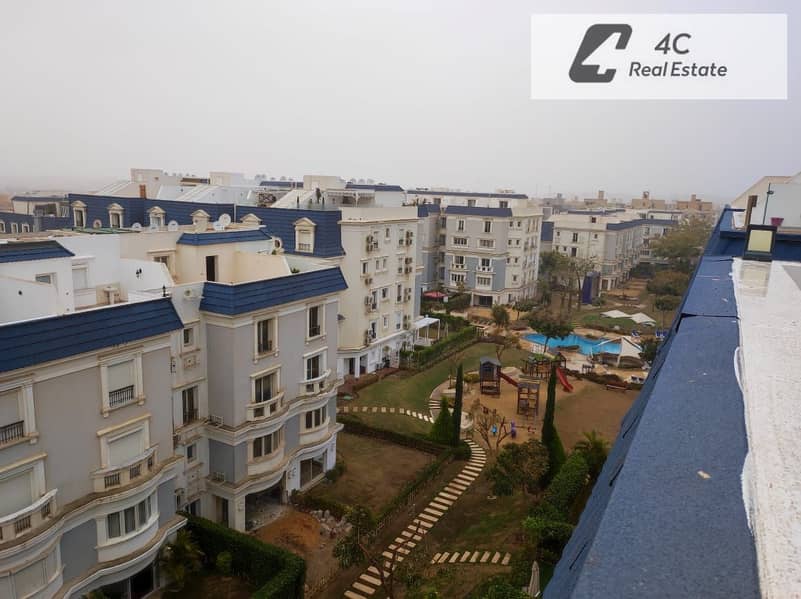 Penthouse for Rent in Mountain View ERK Executive Residence Katameya Fully Furnished | Private Roof – pohled 2