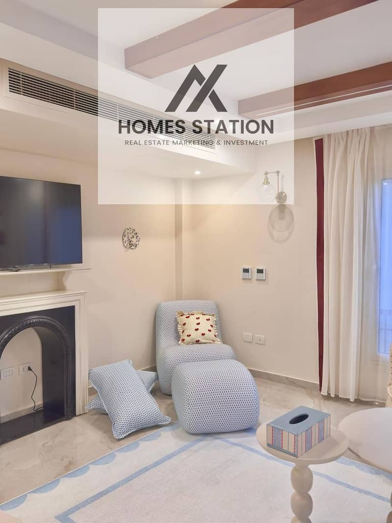 Fully Furnished Apartment for Rent in Stone Residence, New Cairo - Widok 4