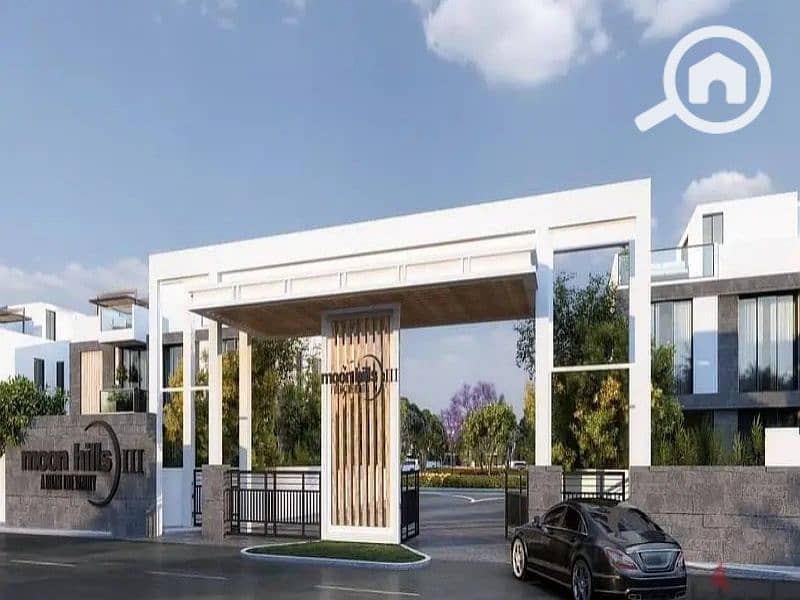 Next to Mountain View, a villa for 1,970,000 (discounted), 256 sq m + private garden, for sale in Zayed. Located in a compound exclusively for villas, - Vista 3