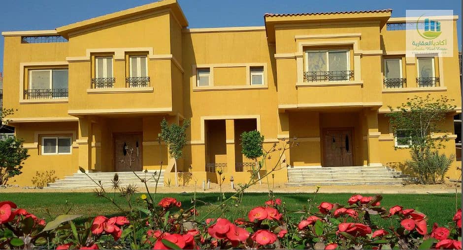 With Lowest price & On Landscape Twin House 550m For Sale In Katameya Gardens Near AUC Mivida Emaar Mountain View Exicteive Hyde Park Katameia Dunes - Widok 4