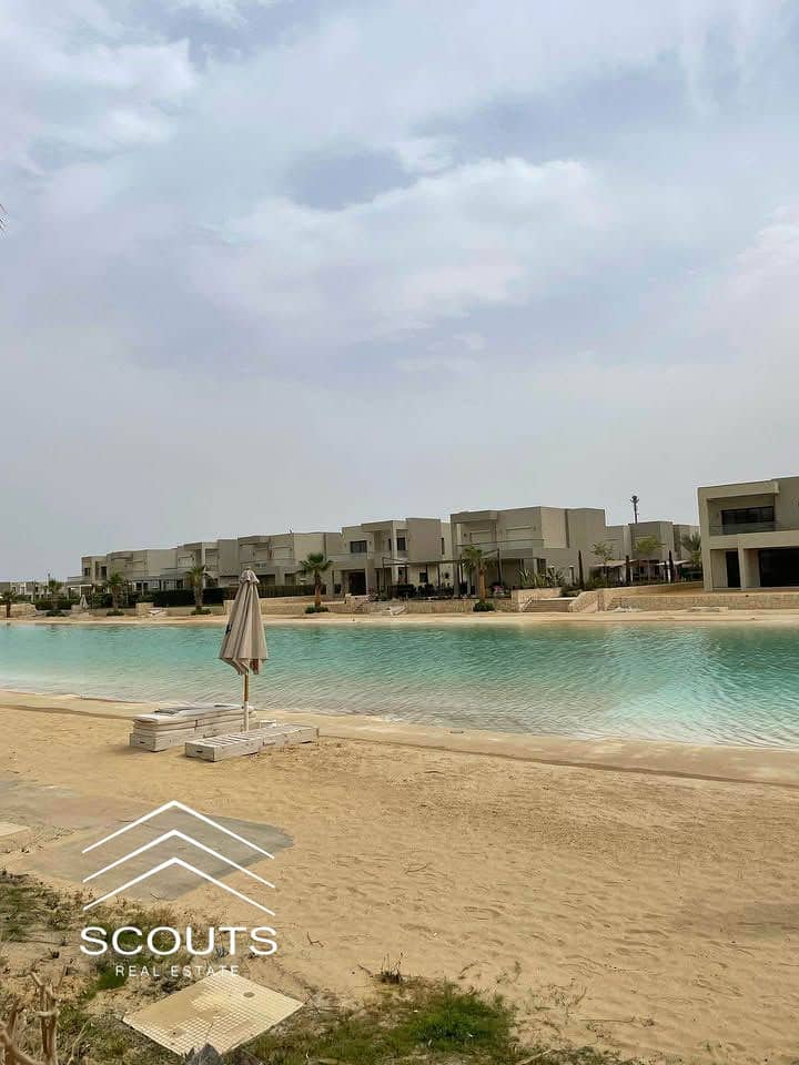 Chalet directly on the lagoon in Azha North Coast, Ras El Hekma Bay, at a special cash price - Ansicht 2