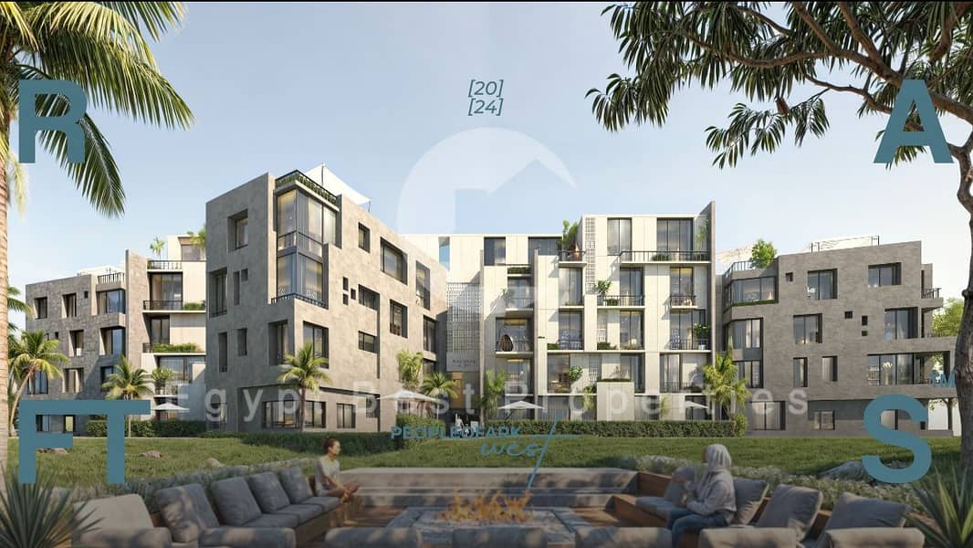 PRIME LOCATION WEST CAIRO'S NEW DESTINATION APARTMENTS FOR SALE IN RAFTS WEST CAIRO - Ansicht 4