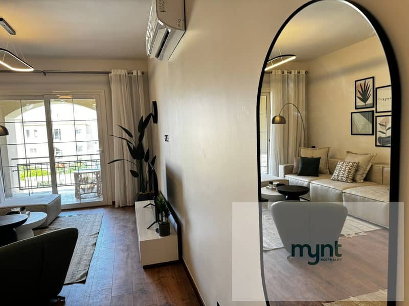 fully furnished apartment For rent with hot price in Regents park compound - New Cairo - Ansicht 4