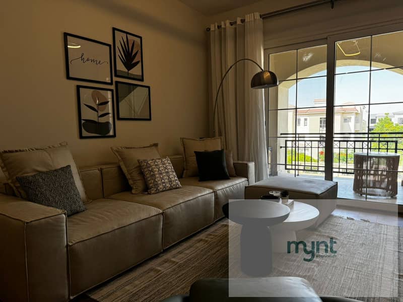 fully furnished apartment For rent with hot price in Regents park compound - New Cairo - Ansicht 6