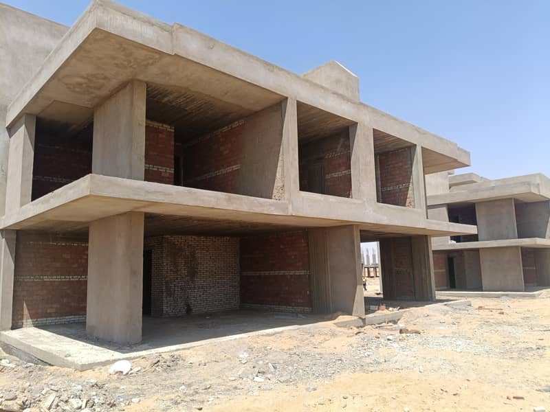 Twin House Corner | Future Golf View | Nyoum Mostakbal City – pohled 6