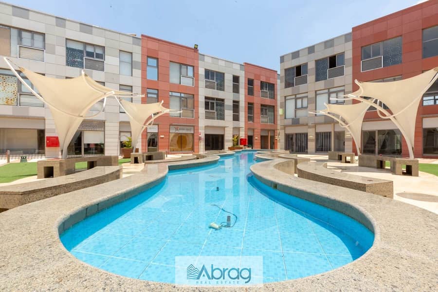 Office for rent, 80 sq m, Courtyard Dorra, with air conditioning and furnishings, Sheikh Zayed - Mehr