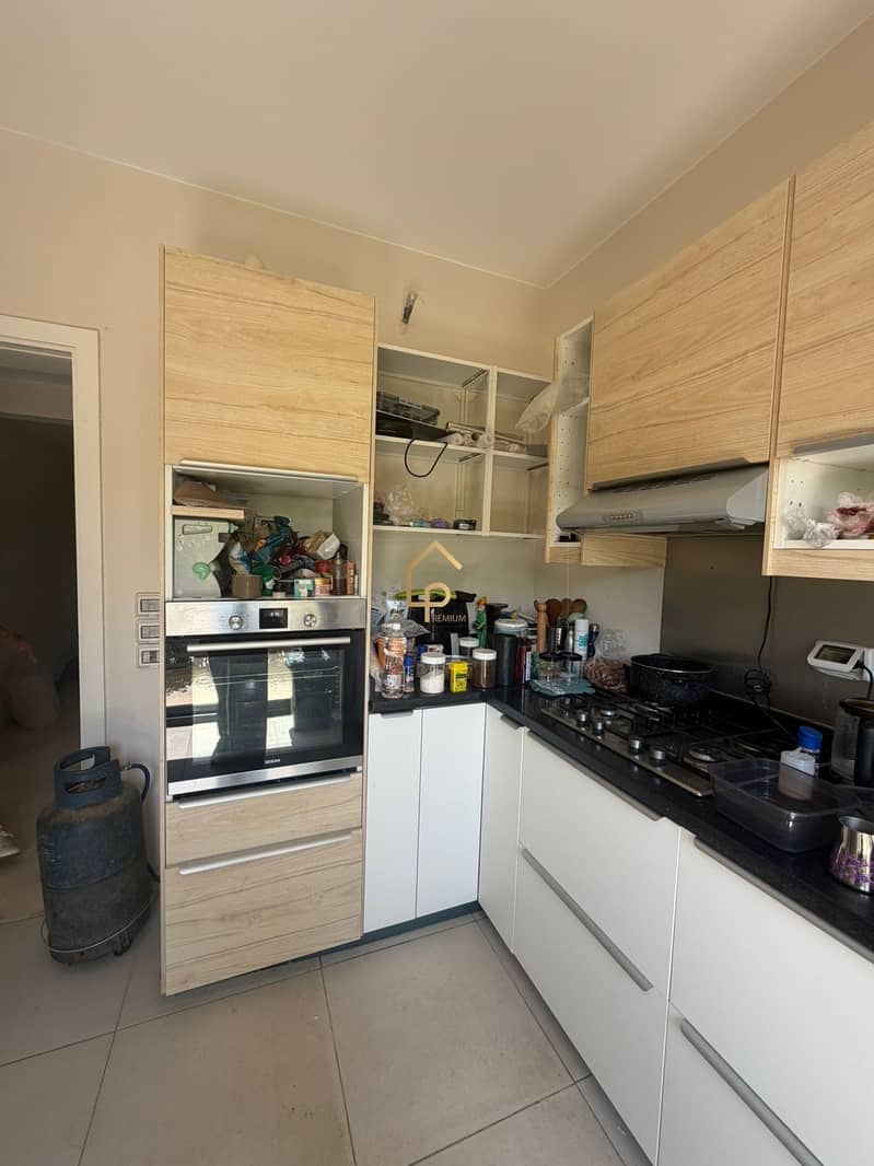 Ground apartment with Kitchen and AC and Appliancess for rent at Owest near of palm hills , new giza ,palm parks elshikh zayed and waslt dahshour - Widok 6