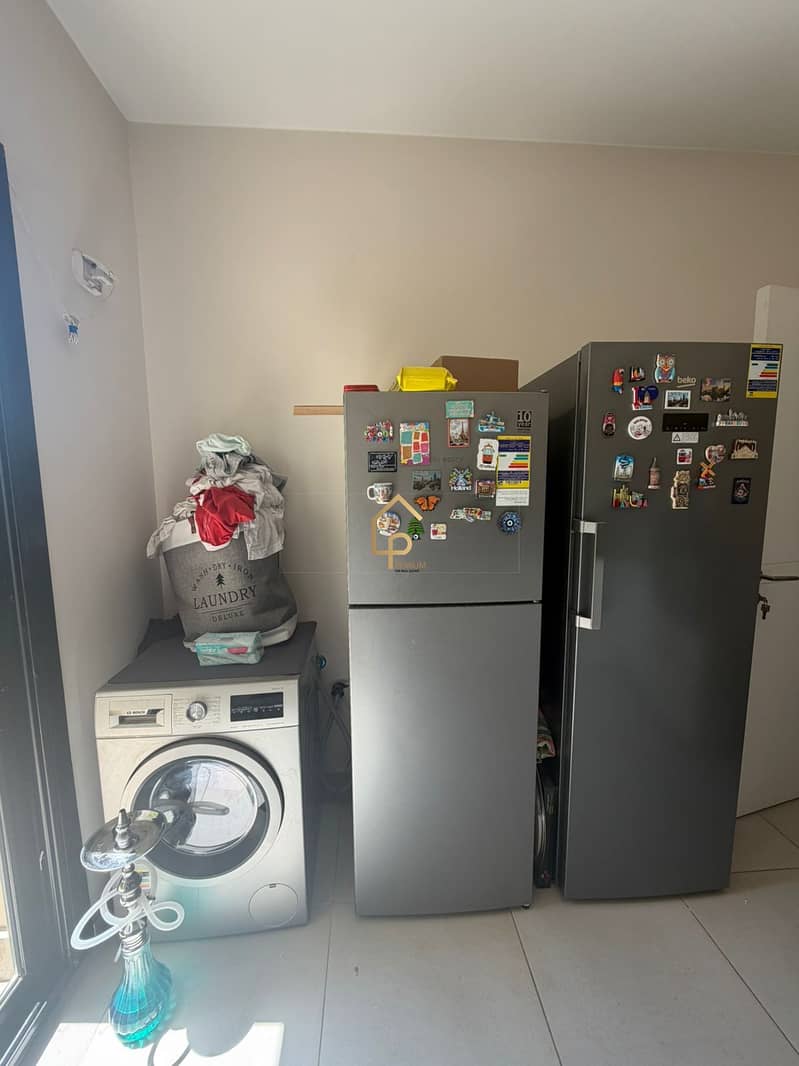 Ground apartment with Kitchen and AC and Appliancess for rent at Owest near of palm hills , new giza ,palm parks elshikh zayed and waslt dahshour - Więcej