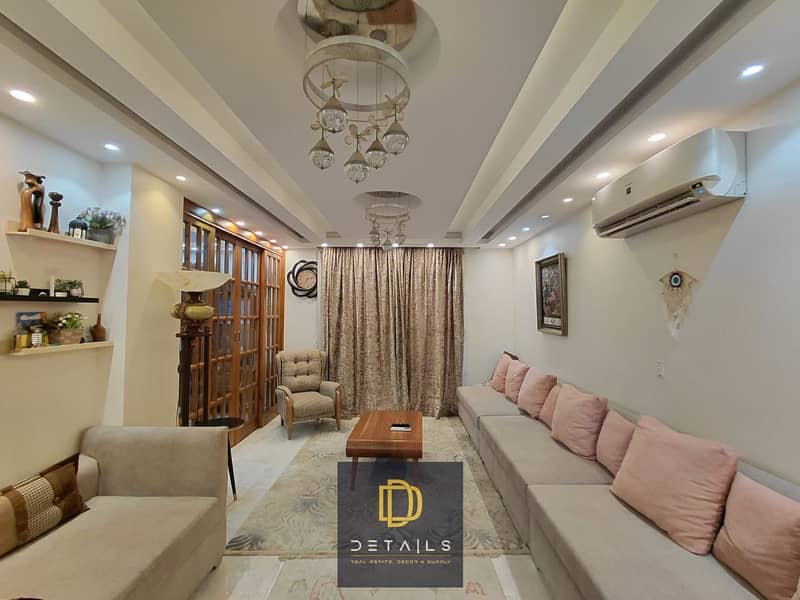 Fully Furnished Ground Floor Apartment with a Private Garden for Rent, featuring High-End Modern Finishes and Furniture, Fully Air-Conditioned, locate – pohled 3
